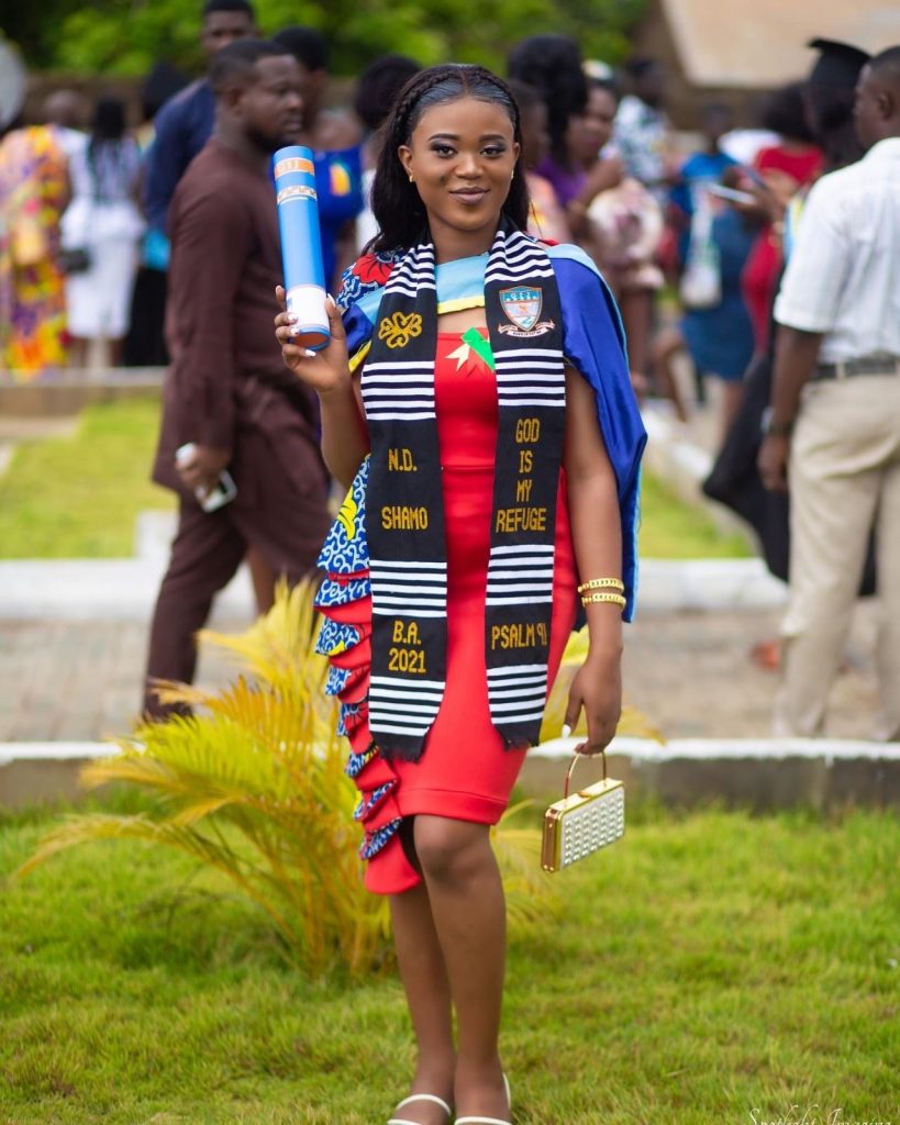 At Just 19-Years-Old, Shamo Jemima Graduates From The Ghana Institute ...