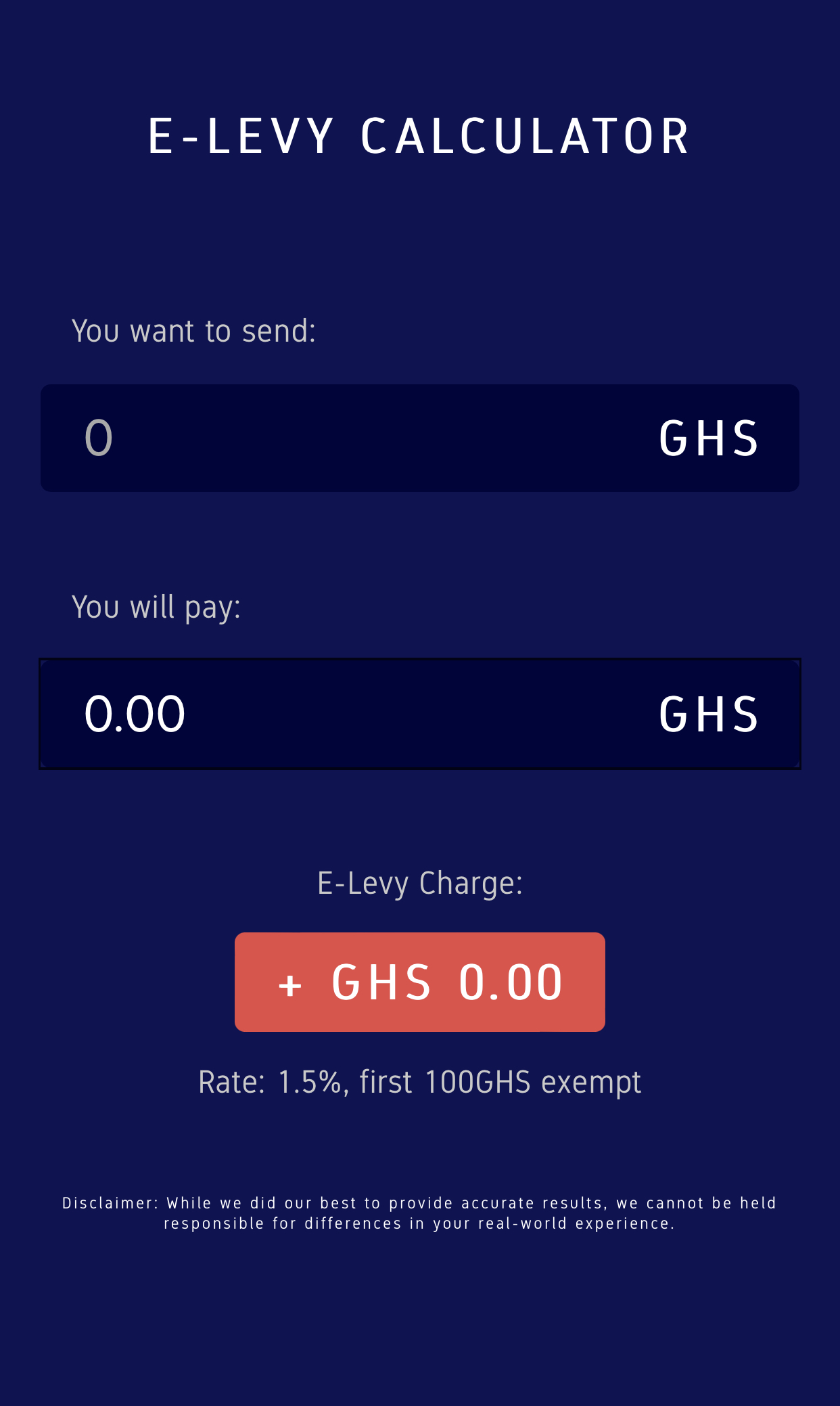 Software Engineers Create ELevy Calculator For Ghanaians EdwardAsare